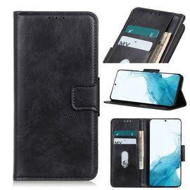 Mirren Crazy Horse Texture Horizontal Flip Leather Case with Holder & Card Slots & Wallet, For Samsung Galaxy S22 5G, For Samsung Galaxy S22+ 5G, For Samsung Galaxy S22 Ultra 5G