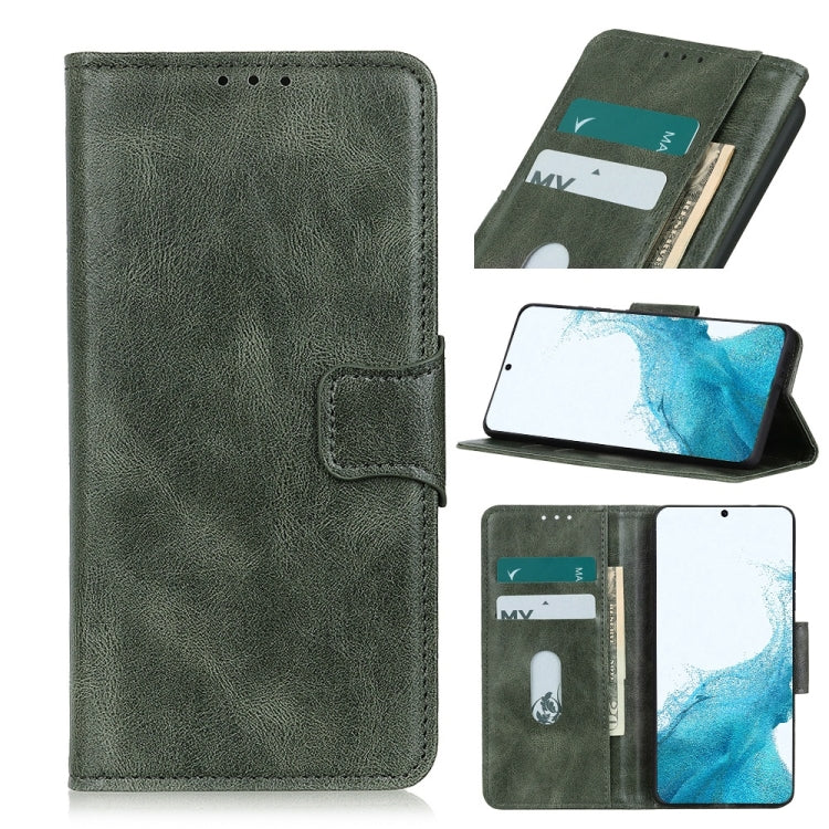 Mirren Crazy Horse Texture Horizontal Flip Leather Case with Holder & Card Slots & Wallet, For Samsung Galaxy S22 5G, For Samsung Galaxy S22+ 5G, For Samsung Galaxy S22 Ultra 5G