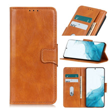 Load image into Gallery viewer, Mirren Crazy Horse Texture Horizontal Flip Leather Case with Holder &amp; Card Slots &amp; Wallet, For Samsung Galaxy S22 5G, For Samsung Galaxy S22+ 5G, For Samsung Galaxy S22 Ultra 5G