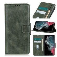 Load image into Gallery viewer, Mirren Crazy Horse Texture Horizontal Flip Leather Case with Holder &amp; Card Slots &amp; Wallet, For Samsung Galaxy S22 5G, For Samsung Galaxy S22+ 5G, For Samsung Galaxy S22 Ultra 5G