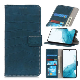 Magnetic Crocodile Texture Horizontal Flip Leather Case with Holder & Card Slots & Wallet, For Samsung Galaxy S22 5G, For Samsung Galaxy S22+ 5G, For Samsung Galaxy S22 Ultra 5G, For Xiaomi Civi 5G
