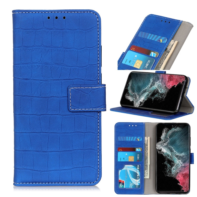 Magnetic Crocodile Texture Horizontal Flip Leather Case with Holder & Card Slots & Wallet, For Samsung Galaxy S22 5G, For Samsung Galaxy S22+ 5G, For Samsung Galaxy S22 Ultra 5G, For Xiaomi Civi 5G