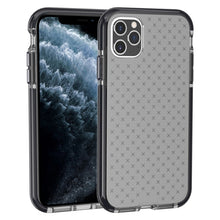 Load image into Gallery viewer, Grid Pattern Shockproof Transparent TPU Protective Case, For iPhone 11 Pro, For iPhone 11, For iPhone 11 Pro Max