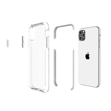 Load image into Gallery viewer, Grid Pattern Shockproof Transparent TPU Protective Case, For iPhone 11 Pro, For iPhone 11, For iPhone 11 Pro Max