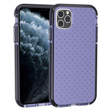 Load image into Gallery viewer, Grid Pattern Shockproof Transparent TPU Protective Case, For iPhone 11 Pro, For iPhone 11, For iPhone 11 Pro Max
