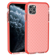 Load image into Gallery viewer, Grid Pattern Shockproof Transparent TPU Protective Case, For iPhone 11 Pro, For iPhone 11, For iPhone 11 Pro Max