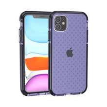Load image into Gallery viewer, Grid Pattern Shockproof Transparent TPU Protective Case, For iPhone 11 Pro, For iPhone 11, For iPhone 11 Pro Max