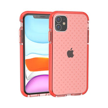 Load image into Gallery viewer, Grid Pattern Shockproof Transparent TPU Protective Case, For iPhone 11 Pro, For iPhone 11, For iPhone 11 Pro Max