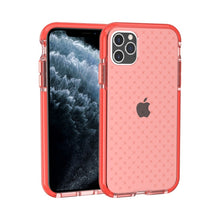 Load image into Gallery viewer, Grid Pattern Shockproof Transparent TPU Protective Case, For iPhone 11 Pro, For iPhone 11, For iPhone 11 Pro Max