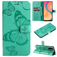 Load image into Gallery viewer, Pressed Printing Butterfly Pattern Horizontal Flip PU Leather Case with Holder &amp; Card Slots &amp; Wallet &amp; Lanyard, For vivo Y20 / Y20a / Y20s, For vivo Y21 2021 / Y21s / Y33s, For Xiaomi Mi 11T / 11T Pro