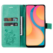 Load image into Gallery viewer, Pressed Printing Butterfly Pattern Horizontal Flip PU Leather Case with Holder &amp; Card Slots &amp; Wallet &amp; Lanyard, For vivo Y20 / Y20a / Y20s, For vivo Y21 2021 / Y21s / Y33s, For Xiaomi Mi 11T / 11T Pro