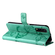 Load image into Gallery viewer, Pressed Printing Butterfly Pattern Horizontal Flip PU Leather Case with Holder &amp; Card Slots &amp; Wallet &amp; Lanyard, For vivo Y20 / Y20a / Y20s, For vivo Y21 2021 / Y21s / Y33s, For Xiaomi Mi 11T / 11T Pro