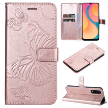 Load image into Gallery viewer, Pressed Printing Butterfly Pattern Horizontal Flip PU Leather Case with Holder &amp; Card Slots &amp; Wallet &amp; Lanyard, For vivo Y20 / Y20a / Y20s, For vivo Y21 2021 / Y21s / Y33s, For Xiaomi Mi 11T / 11T Pro