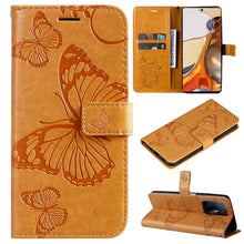 Load image into Gallery viewer, Pressed Printing Butterfly Pattern Horizontal Flip PU Leather Case with Holder &amp; Card Slots &amp; Wallet &amp; Lanyard, For vivo Y20 / Y20a / Y20s, For vivo Y21 2021 / Y21s / Y33s, For Xiaomi Mi 11T / 11T Pro