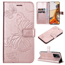 Load image into Gallery viewer, Pressed Printing Butterfly Pattern Horizontal Flip PU Leather Case with Holder &amp; Card Slots &amp; Wallet &amp; Lanyard, For vivo Y20 / Y20a / Y20s, For vivo Y21 2021 / Y21s / Y33s, For Xiaomi Mi 11T / 11T Pro