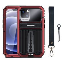 Load image into Gallery viewer, Armor Shockproof Splash-proof Dust-proof Phone Case with Holder, For iPhone 13, For iPhone 13 Pro, For iPhone 13 Pro Max, For iPhone 12, For iPhone 12 Pro, For iPhone 12 Pro Max