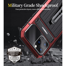 Load image into Gallery viewer, Armor Shockproof Splash-proof Dust-proof Phone Case with Holder, For iPhone 13, For iPhone 13 Pro, For iPhone 13 Pro Max, For iPhone 12, For iPhone 12 Pro, For iPhone 12 Pro Max