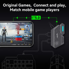 Load image into Gallery viewer, HXSJ P3 Bluetooth 5.0 Keyboard Mouse Converter Shooting Game Auxiliary Tool