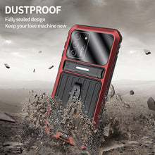 Load image into Gallery viewer, Armor Shockproof Splash-proof Dust-proof Phone Case with Holder, For Samsung Galaxy S21 5G, For Samsung Galaxy S21+ 5G, For Samsung Galaxy S21 Ultra 5G, For Samsung Galaxy S21 FE
