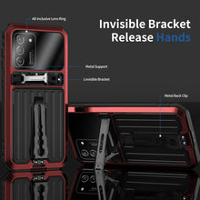 Load image into Gallery viewer, Armor Shockproof Splash-proof Dust-proof Phone Case with Holder, For Samsung Galaxy S21 5G, For Samsung Galaxy S21+ 5G, For Samsung Galaxy S21 Ultra 5G, For Samsung Galaxy S21 FE