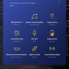 Load image into Gallery viewer, HXSJ Air-S4 Bluetooth 5.1 True Wireless HiFi Stereo Earphones with Charging Case