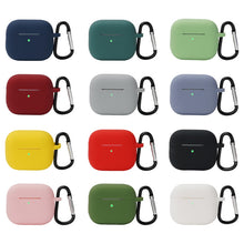 Load image into Gallery viewer, Wireless Earphone Silicone Protective Case with Hook for AirPods 3