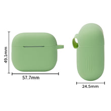 Load image into Gallery viewer, Wireless Earphone Silicone Protective Case with Hook for AirPods 3