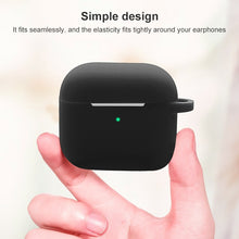 Load image into Gallery viewer, Wireless Earphone Silicone Protective Case with Hook for AirPods 3