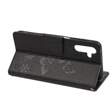 Load image into Gallery viewer, Butterfly Embossed Horizontal Flip Leather Phone Case with Card Slot &amp; Holder, For Samsung Galaxy A13 5G