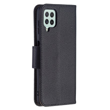 Load image into Gallery viewer, Litchi Texture Pure Color Horizontal Flip Leather Phone Case with Holder &amp; Card Slots &amp; Wallet &amp; Lanyard, For Samsung Galaxy A22 4G