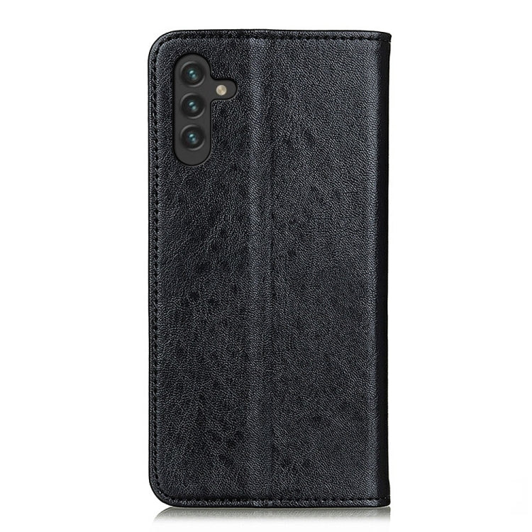 Magnetic Crazy Horse Texture Horizontal Flip Leather Phone Case with Holder & Card Slots, For Samsung Galaxy A13 5G