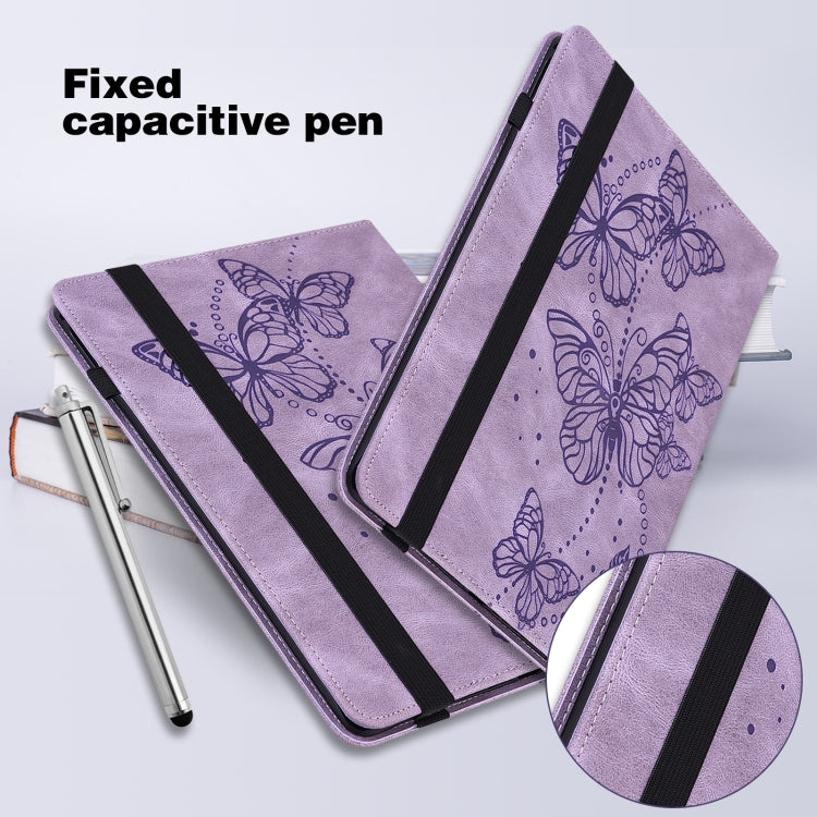 Embossed Butterfly Pattern Horizontal Flip Leather Tablet Case, For Lenovo Tab M10 Plus / Tab M10 FHD Plus 10.3 inch TB-X606F TB-606X, For Lenovo Tab M10 TB-X505L / TB-X505F / TB-X605L / TB-X605F & P10 TB-X705F / TB-X705L                               ...