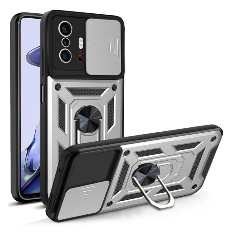 Sliding Camera Cover Design TPU+PC Protective Case, For Xiaomi Mi 11T / 11T Pro