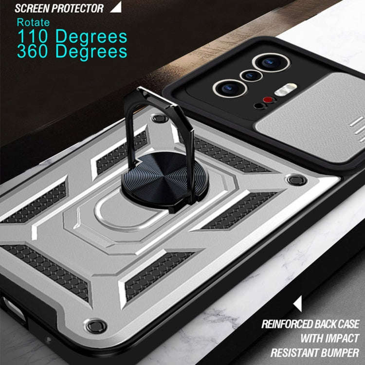 Sliding Camera Cover Design TPU+PC Protective Case, For Xiaomi Mi 11T / 11T Pro