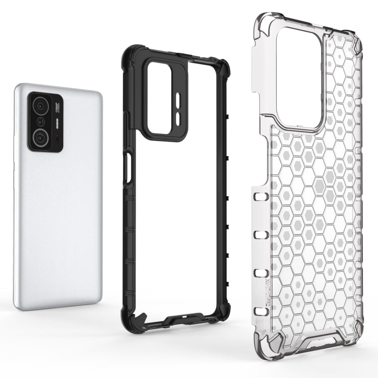 Shockproof Honeycomb PC + TPU Phone Case, For Xiaomi Mi 11T / 11T Pro