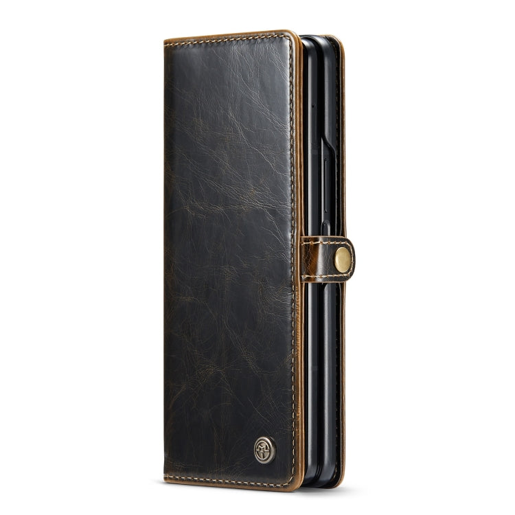 CaseMe 003 Crazy Horse Texture Horizontal Flip Leather Phone Case, For Samsung Galaxy Z Fold3 5G