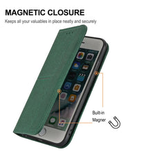 Load image into Gallery viewer, Woven Texture Stitching Magnetic Horizontal Flip PU Leather Phone Case, For Samaung Galaxy S22 5G, For Samaung Galaxy S22+ 5G