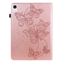 Load image into Gallery viewer, Embossed Butterfly Pattern Horizontal Flip Leather Tablet Case, For iPad mini 2024 / mini 6, For iPad Pro 11 2022 / 2021 / Air 4, For iPad 10.2 / Air 10.5 2019, For iPad mini 5 / 4 / 3 / 2 / 1, For iPad 9.7 (2018/2017) / Air 2 / Air