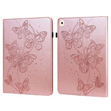 Load image into Gallery viewer, Embossed Butterfly Pattern Horizontal Flip Leather Tablet Case, For iPad mini 2024 / mini 6, For iPad Pro 11 2022 / 2021 / Air 4, For iPad 10.2 / Air 10.5 2019, For iPad mini 5 / 4 / 3 / 2 / 1, For iPad 9.7 (2018/2017) / Air 2 / Air