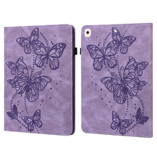 Load image into Gallery viewer, Embossed Butterfly Pattern Horizontal Flip Leather Tablet Case, For iPad mini 2024 / mini 6, For iPad Pro 11 2022 / 2021 / Air 4, For iPad 10.2 / Air 10.5 2019, For iPad mini 5 / 4 / 3 / 2 / 1, For iPad 9.7 (2018/2017) / Air 2 / Air