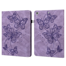 Load image into Gallery viewer, Embossed Butterfly Pattern Horizontal Flip Leather Tablet Case, For iPad mini 2024 / mini 6, For iPad Pro 11 2022 / 2021 / Air 4, For iPad 10.2 / Air 10.5 2019, For iPad mini 5 / 4 / 3 / 2 / 1, For iPad 9.7 (2018/2017) / Air 2 / Air