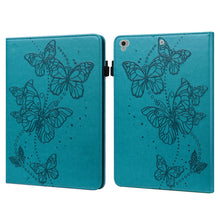 Load image into Gallery viewer, Embossed Butterfly Pattern Horizontal Flip Leather Tablet Case, For iPad mini 2024 / mini 6, For iPad Pro 11 2022 / 2021 / Air 4, For iPad 10.2 / Air 10.5 2019, For iPad mini 5 / 4 / 3 / 2 / 1, For iPad 9.7 (2018/2017) / Air 2 / Air