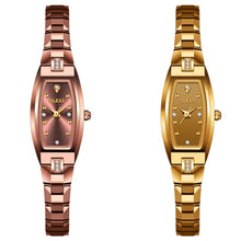 Load image into Gallery viewer, OLEVS 5501 Diamond Small Dial Tungsten Steel Bracelet Quartz Watch for Ladies