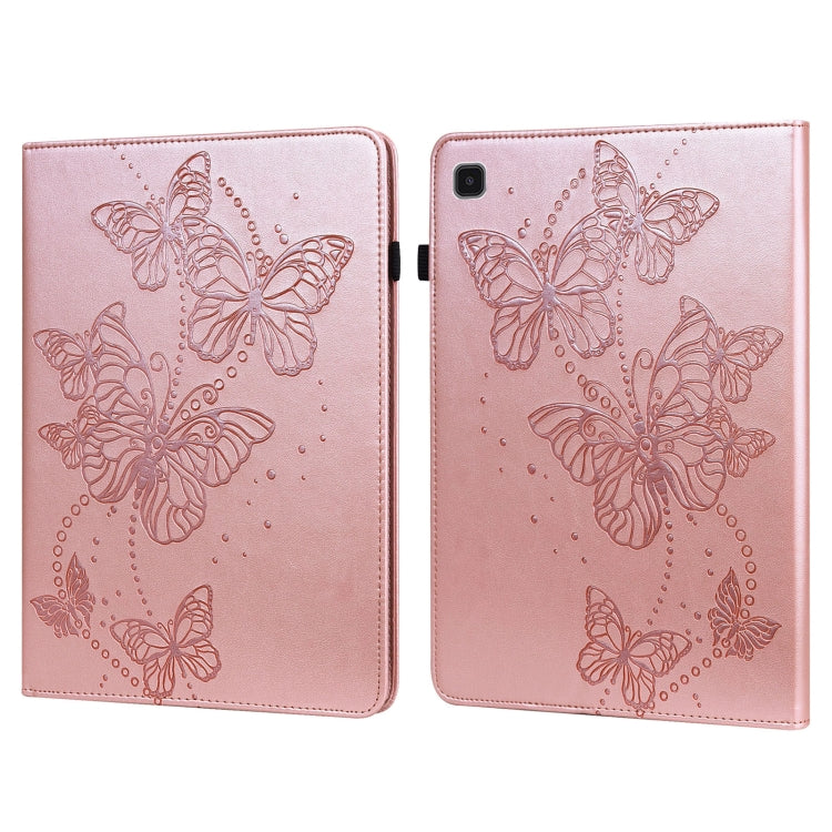 Embossed Butterfly Pattern Horizontal Flip Leather Tablet Case, For Samsung Galaxy Tab A7 Lite T220/T225, For Samsung Galaxy Tab A7 10.4 (2020) T500/T505, For Samsung Galaxy Tab S8 / Galaxy Tab S7 T870/T875/T876B, For Samsung Galaxy Tab S6 Lite P610/P6...