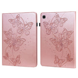 Embossed Butterfly Pattern Horizontal Flip Leather Tablet Case, For Samsung Galaxy Tab A7 Lite T220/T225, For Samsung Galaxy Tab A7 10.4 (2020) T500/T505, For Samsung Galaxy Tab S8 / Galaxy Tab S7 T870/T875/T876B, For Samsung Galaxy Tab S6 Lite P610/P6...