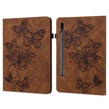 Load image into Gallery viewer, Embossed Butterfly Pattern Horizontal Flip Leather Tablet Case, For Samsung Galaxy Tab A7 Lite T220/T225, For Samsung Galaxy Tab A7 10.4 (2020) T500/T505, For Samsung Galaxy Tab S8 / Galaxy Tab S7 T870/T875/T876B, For Samsung Galaxy Tab S6 Lite P610/P6...
