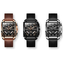 Load image into Gallery viewer, OLEVS 9919 Square Dial Chronograph Luminous Quartz Watch for Men