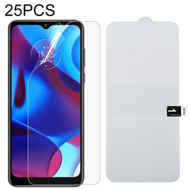 25 PCS Full Screen Protector Explosion-proof Hydrogel Film, For Motorola G Pure (25 PCS), For Nokia C20 Plus (25 PCS), For Motorola Moto E20 (25 PCS), For Nokia C01 Core (25 PCS), For Nokia G50 (25 PCS), For vivo Y33s / Y76s / T1x / Y76 5G (25 PCS)    ...