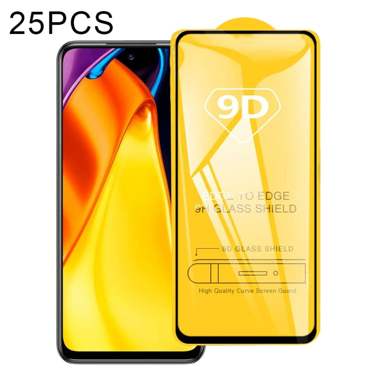 25 PCS 9D Full Glue Full Screen Tempered Glass Film, For Xiaomi Redmi 8A Pro (25 PCS), For Xiaomi Poco M3 Pro (25 PCS), For vivo Y33s / Y76s / T1x / Y76 5G (25 PCS), For vivo Y21 / Y21t / Y10 t1 / Y01 / Y21e / Y10 / Y33s 5G (25 PCS)                    ...
