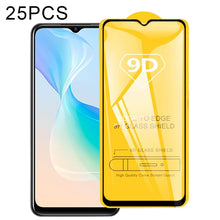 Load image into Gallery viewer, 25 PCS 9D Full Glue Full Screen Tempered Glass Film, For Xiaomi Redmi 8A Pro (25 PCS), For Xiaomi Poco M3 Pro (25 PCS), For vivo Y33s / Y76s / T1x / Y76 5G (25 PCS), For vivo Y21 / Y21t / Y10 t1 / Y01 / Y21e / Y10 / Y33s 5G (25 PCS)                    ...